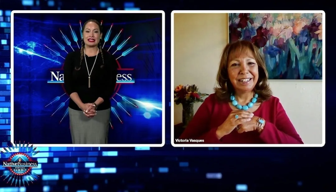 Native Business Video Learning: Watch entrepreneur mentoring & 8(a) insights from Victoria Vasques, Owner and Chairwoman of Tribal Tech, LLC