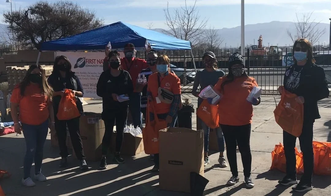 Indian Pueblo Cultural Center Partners with State Agencies and Community Organizations for Urban Native Vaccination Clinic, Food and PPE Distribution