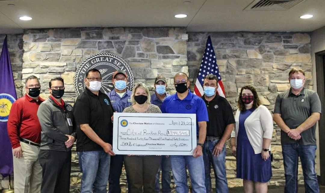 Choctaw Development Fund Awards More Than $340,000 to Town of Broken Bow, Oklahoma