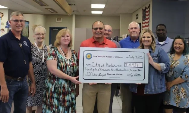 Choctaw Development Fund Awards More Than $21,000 to Town of Hartshorne, OK