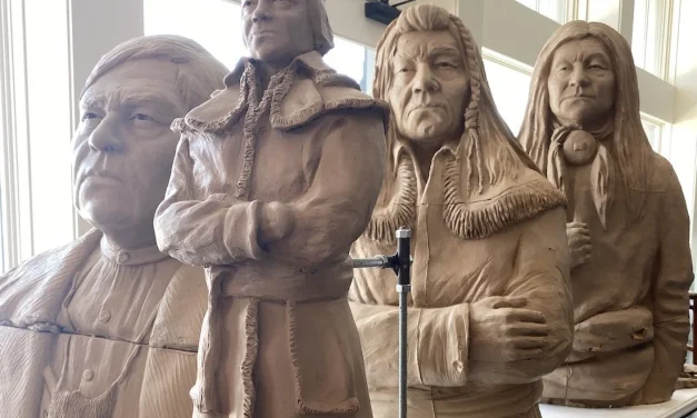 Art Installation Unveiling and Dedication Commemorates Historical Grape Vine Prairie Peace Circle Meeting