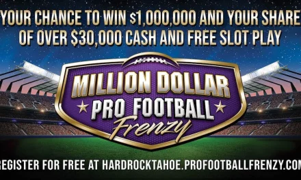 Hard Rock Hotel & Casino Lake Tahoe Announces Million Dollar Pro Football Frenzy
