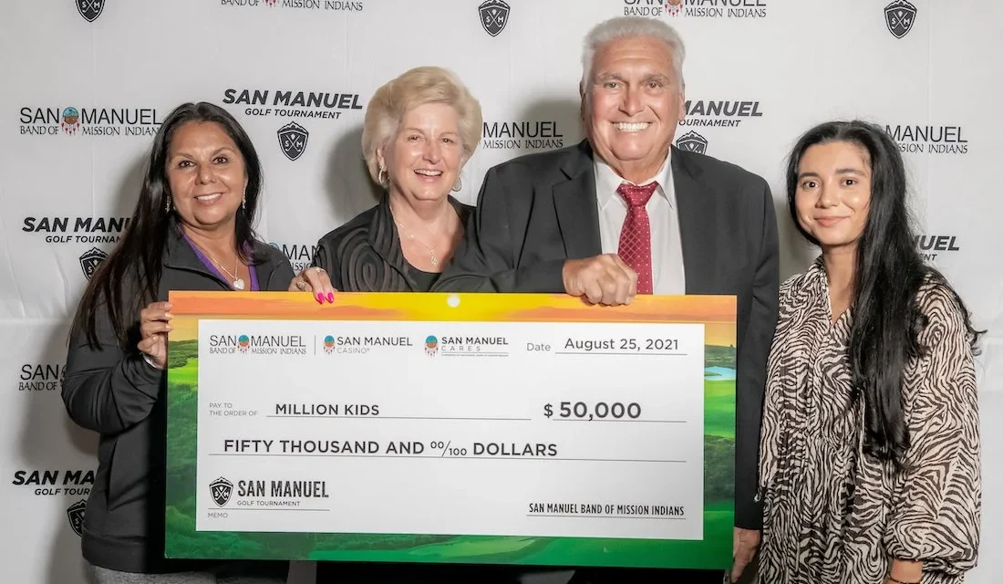 San Manuel’s 22nd Annual Charity Golf Tournament  Raises $350k for Seven Nonprofits