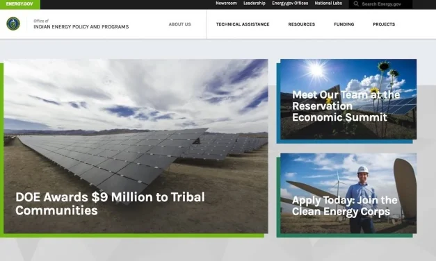 U.S. Department of Energy Office of Indian Energy Launches 2022 Tribal Energy Webinar Series on April 13th